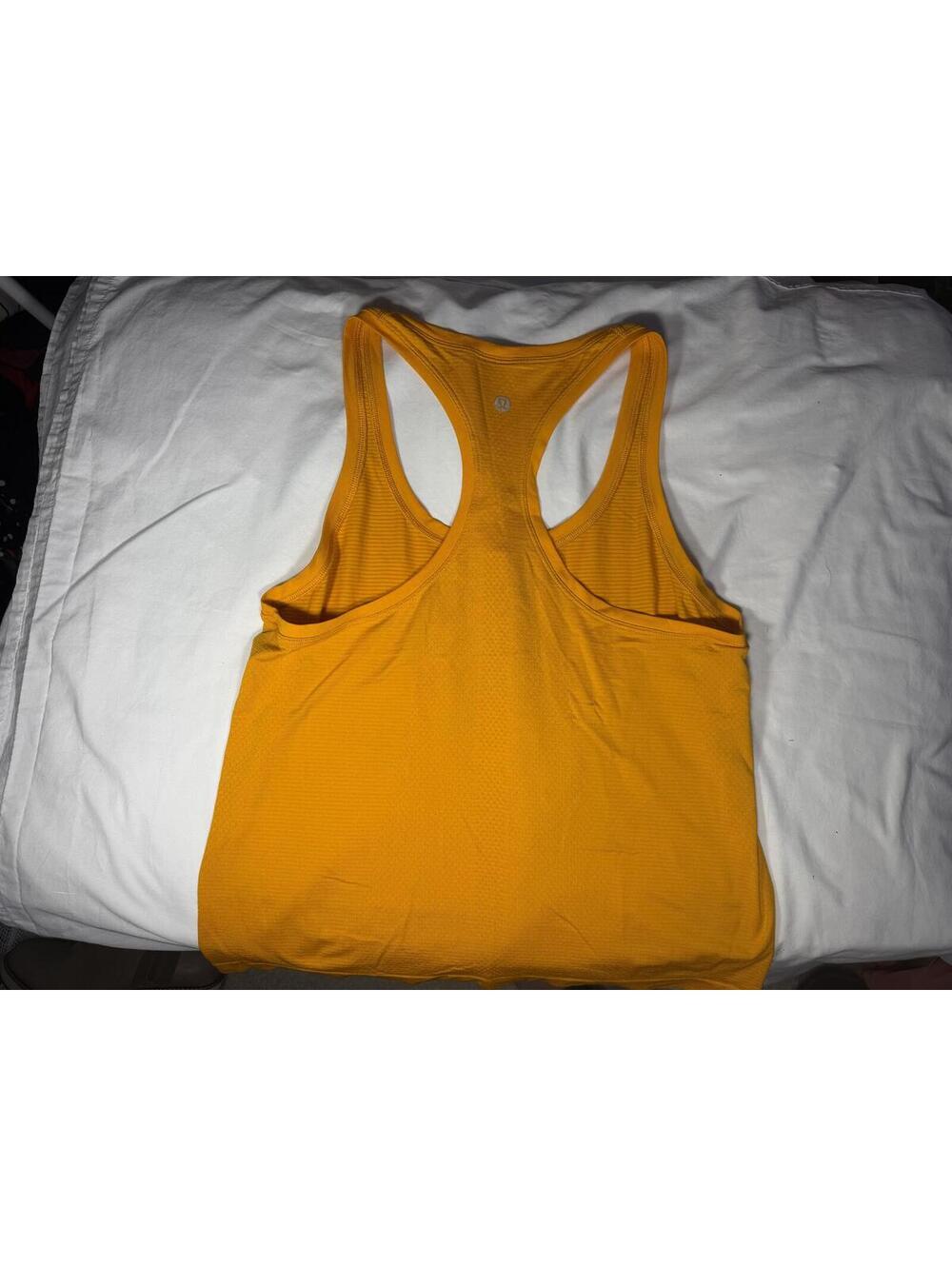 Lululemon Swiftly Tech Racerback Tank Top 2.0 in orange